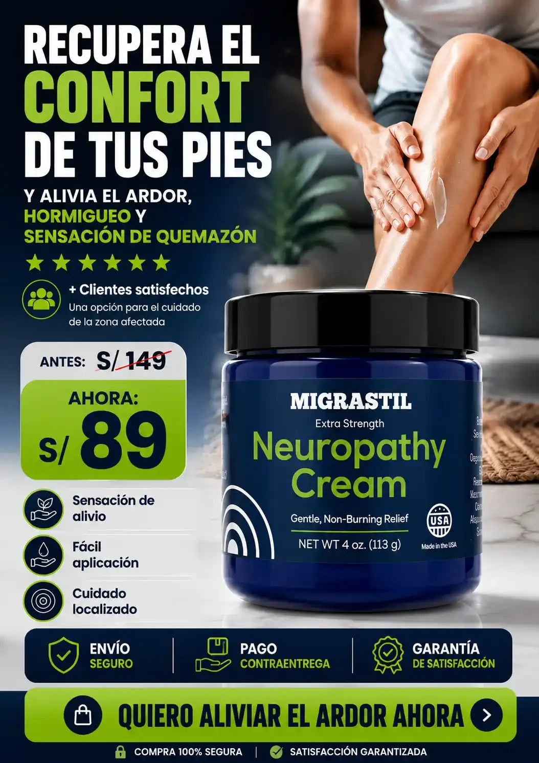 MIGRASTIL - CREMA PARA LA NEUROPATIA