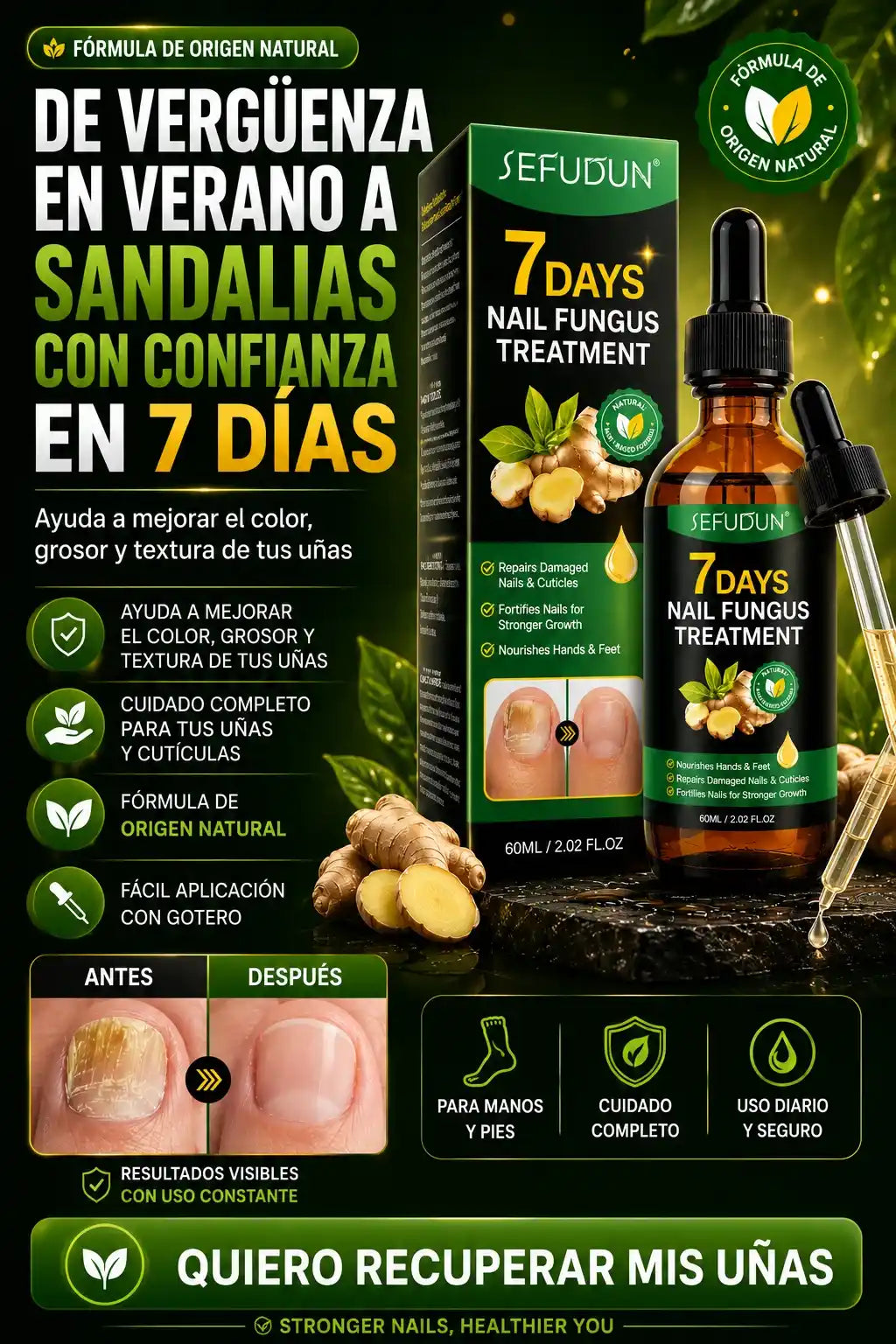 7 Days Nail Fungus - hongos uñas