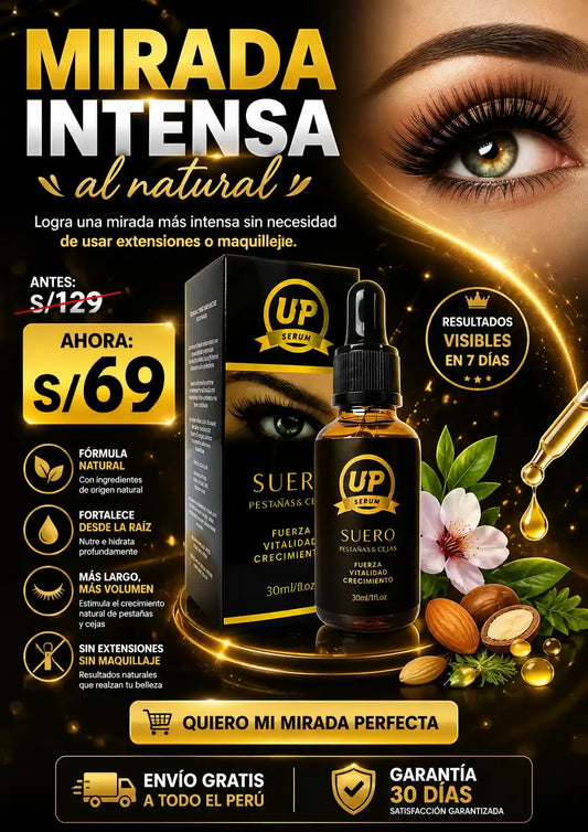 SUERO UP PESTAÑAS